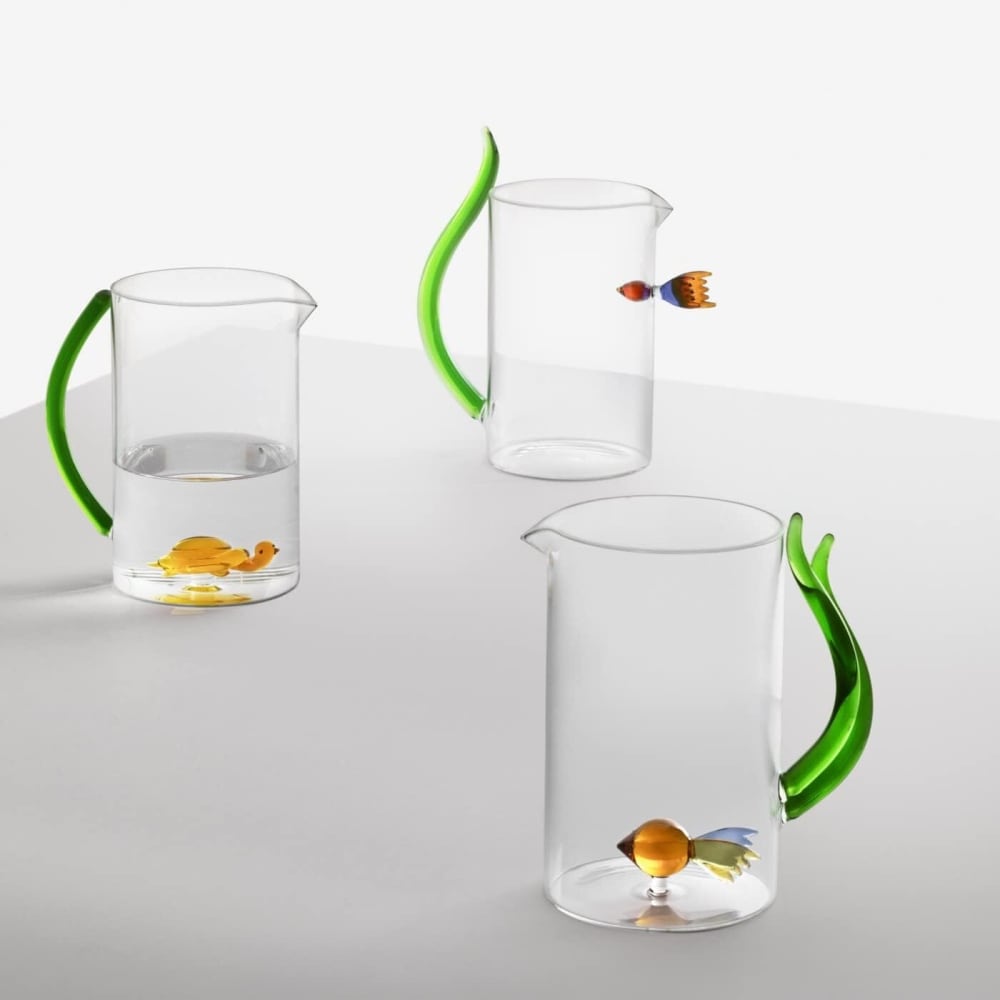 Cruche poisson en verre 150cl - Maisons du Monde