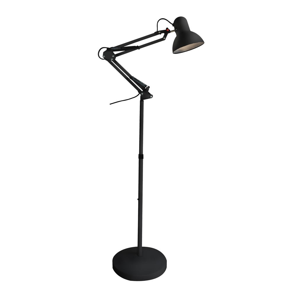Wonderlamp Lámpara de pie retro negro