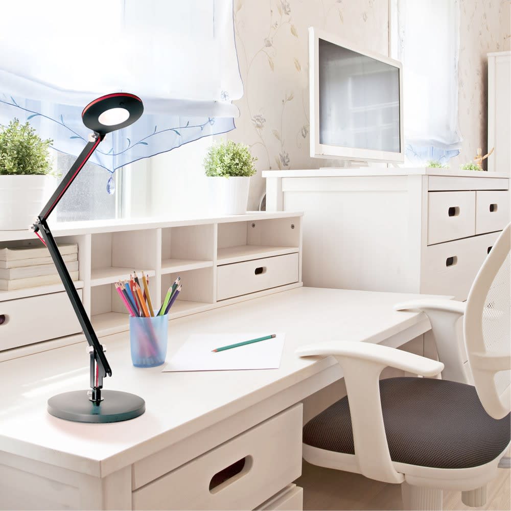 Lampes de bureau LED 6W aluminium orientable noir - Maisons du Monde