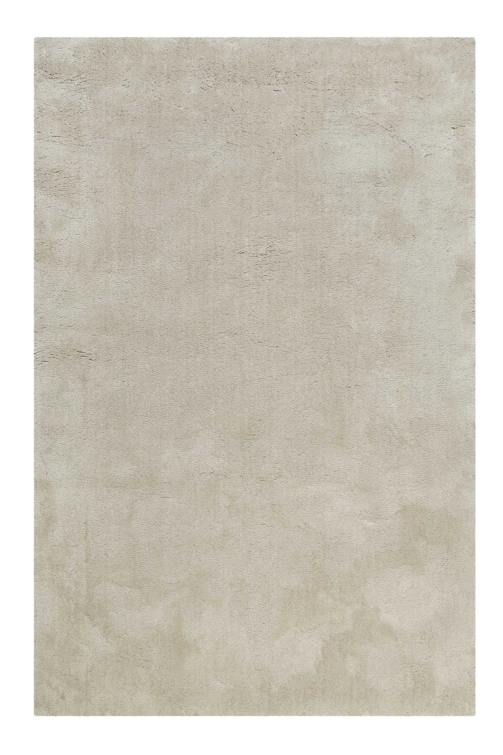 Tapis poils longs douces - microfibre gris