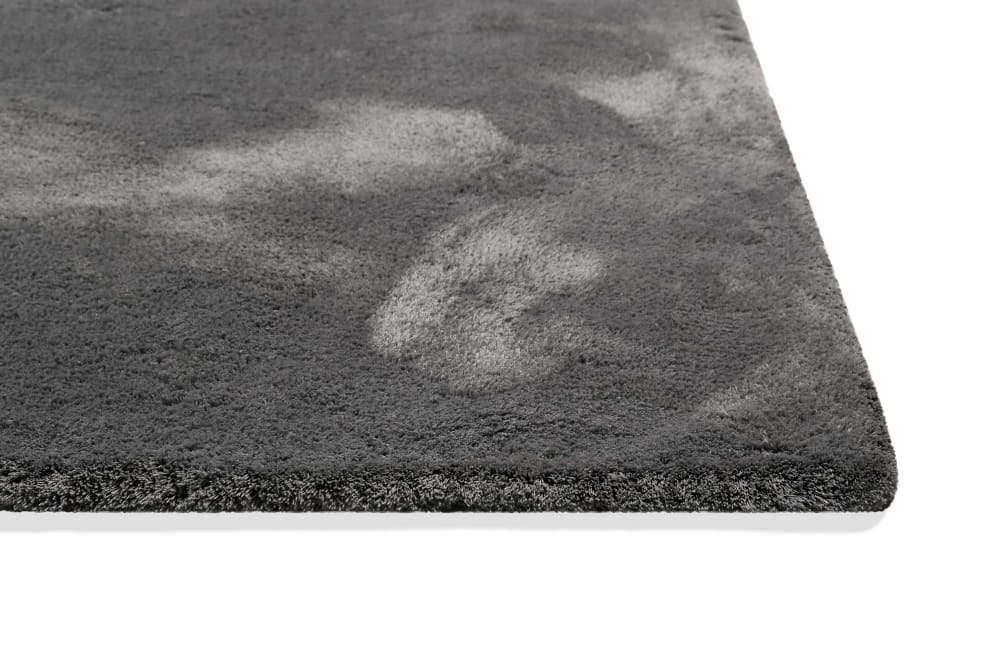 Tapis doux polyester microfibre gris ardoise 80x150 — vue 4