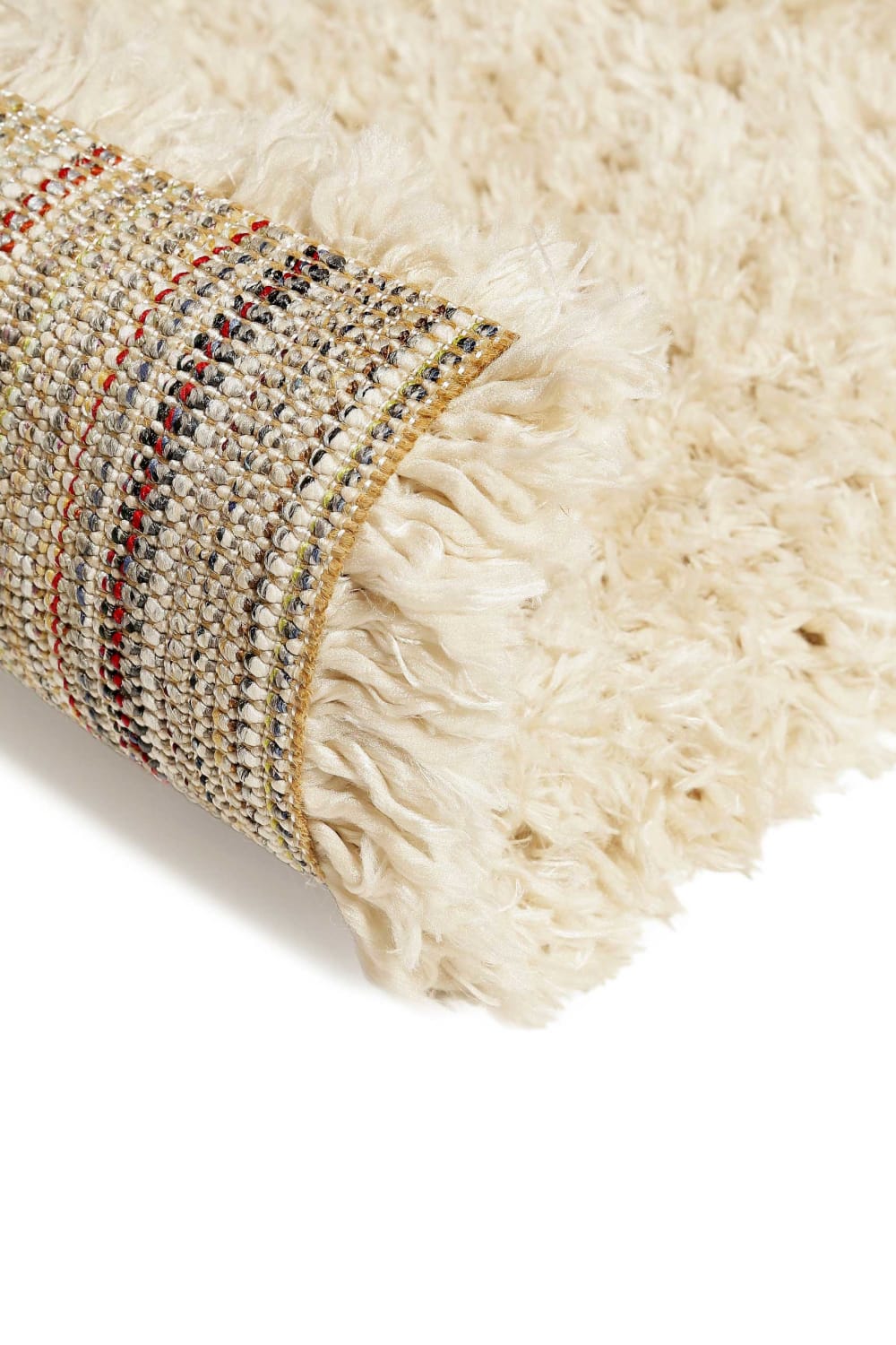 Tapis confort poils longs mats (50 mm) beige 80x150 — vue 4