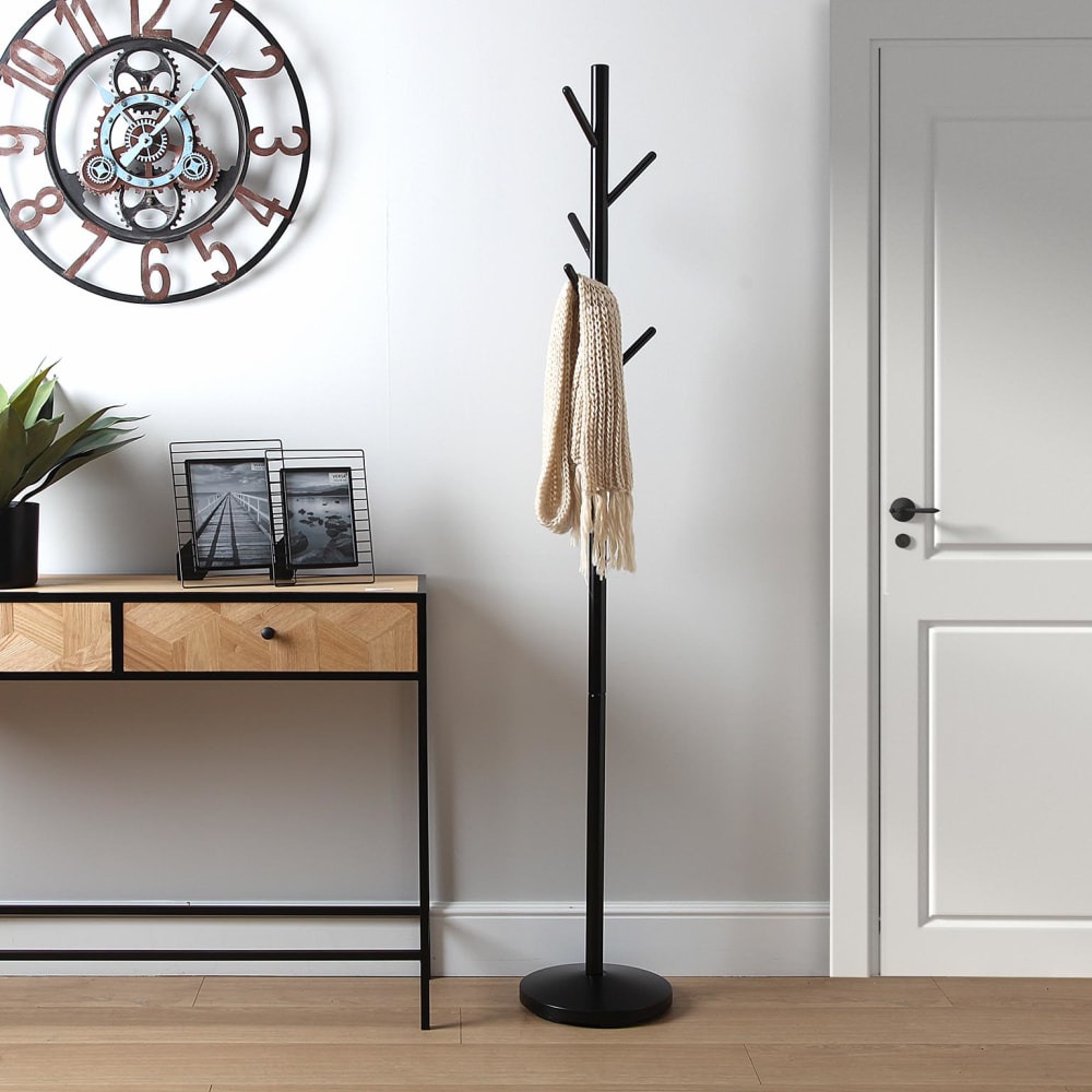 Perchero de pie para entrada o pasillo en metal negro - Maisons du Monde