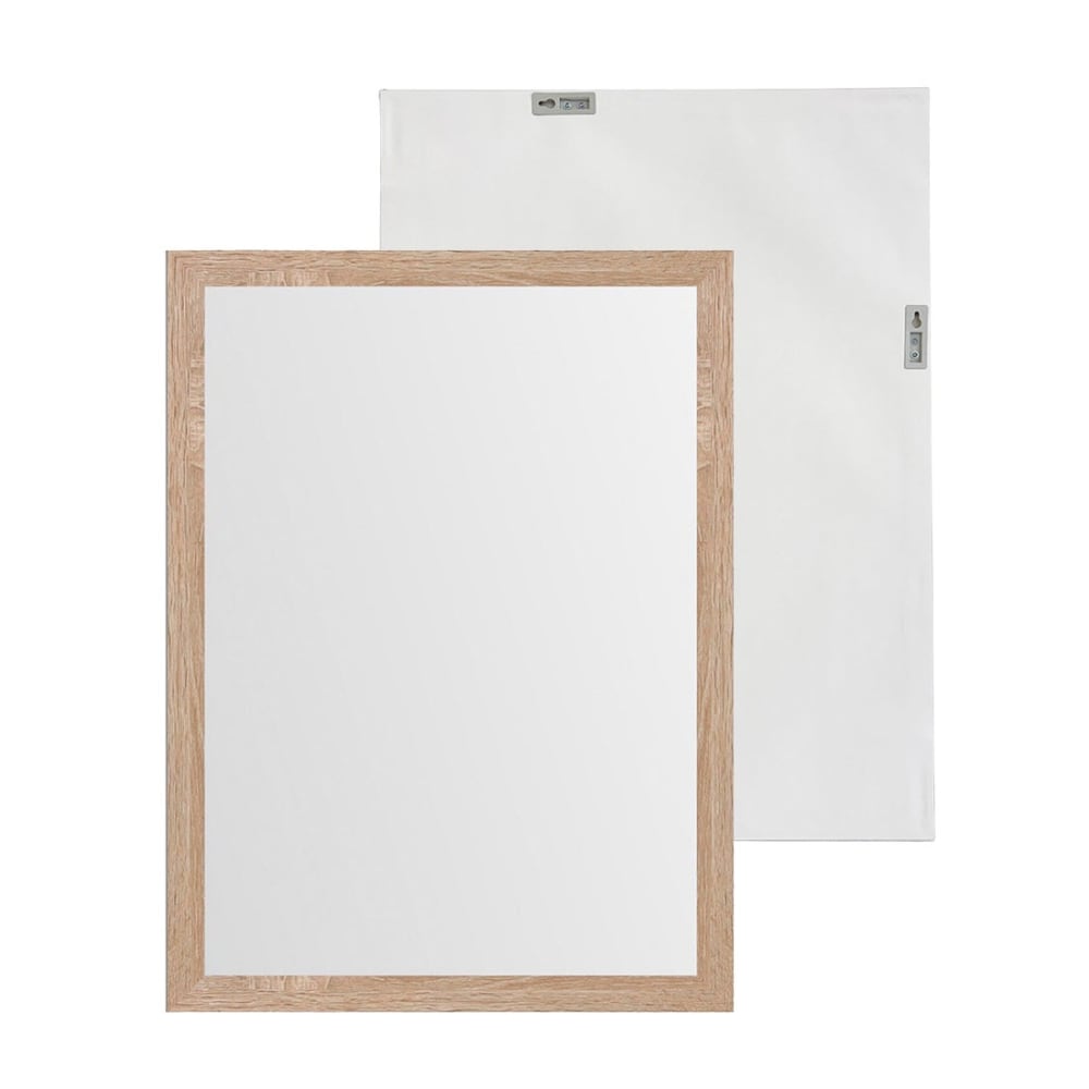 Espejo de pared natural de madera mdf de 56x76 cm - Maisons du Monde