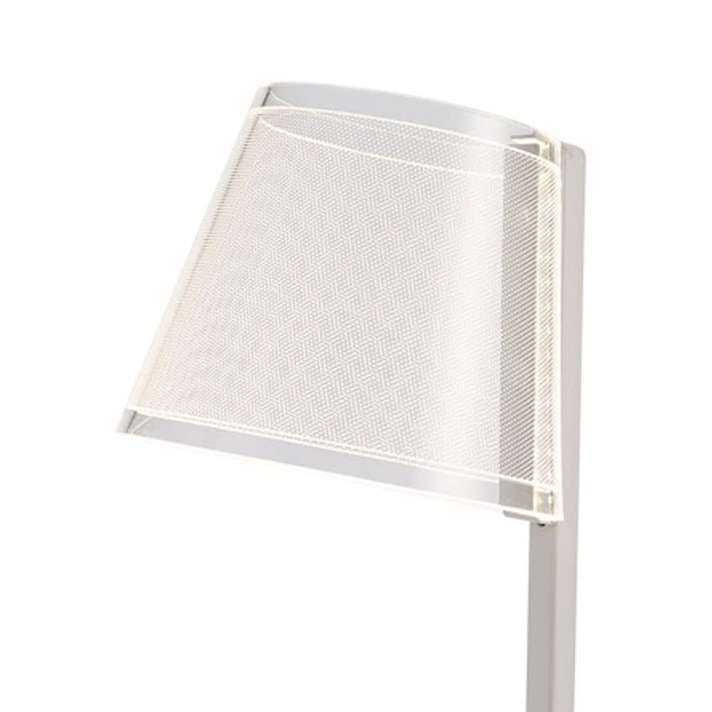 Lampe à poser led blanche 6W et abat-jour métallique — vue 3