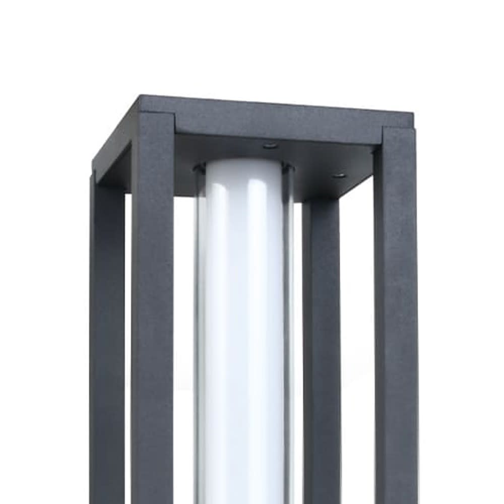 Faro da esterno a LED 10W in alluminio antracite - Wonderlamp