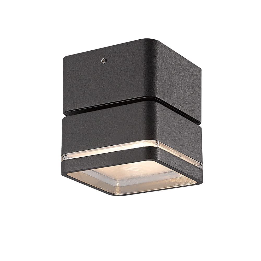 Applique LED da esterno in alluminio antracite 6W - Wonderlamp