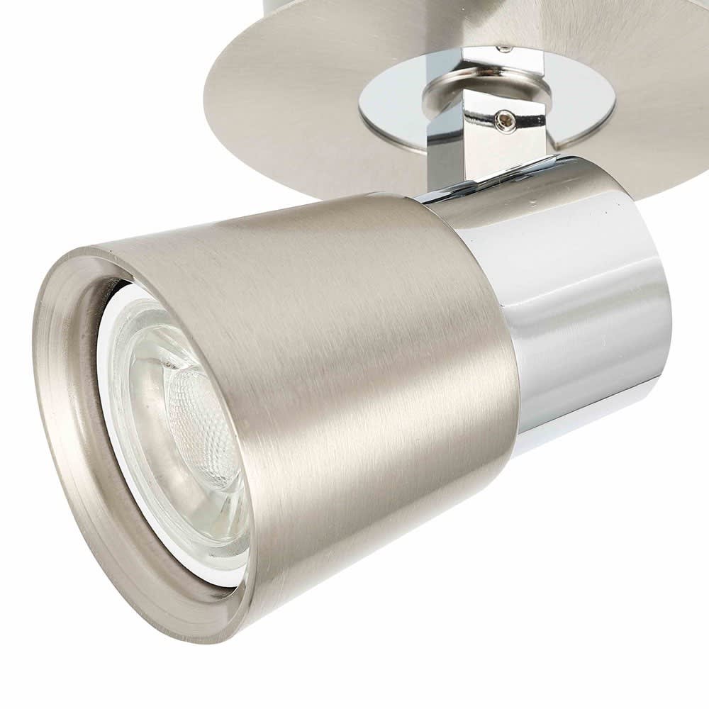Spot orientable nickel orientable pour mur et plafond — vue 3