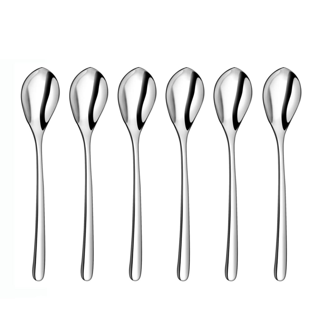 Cuillère à café en acier inoxydable - lot de 6