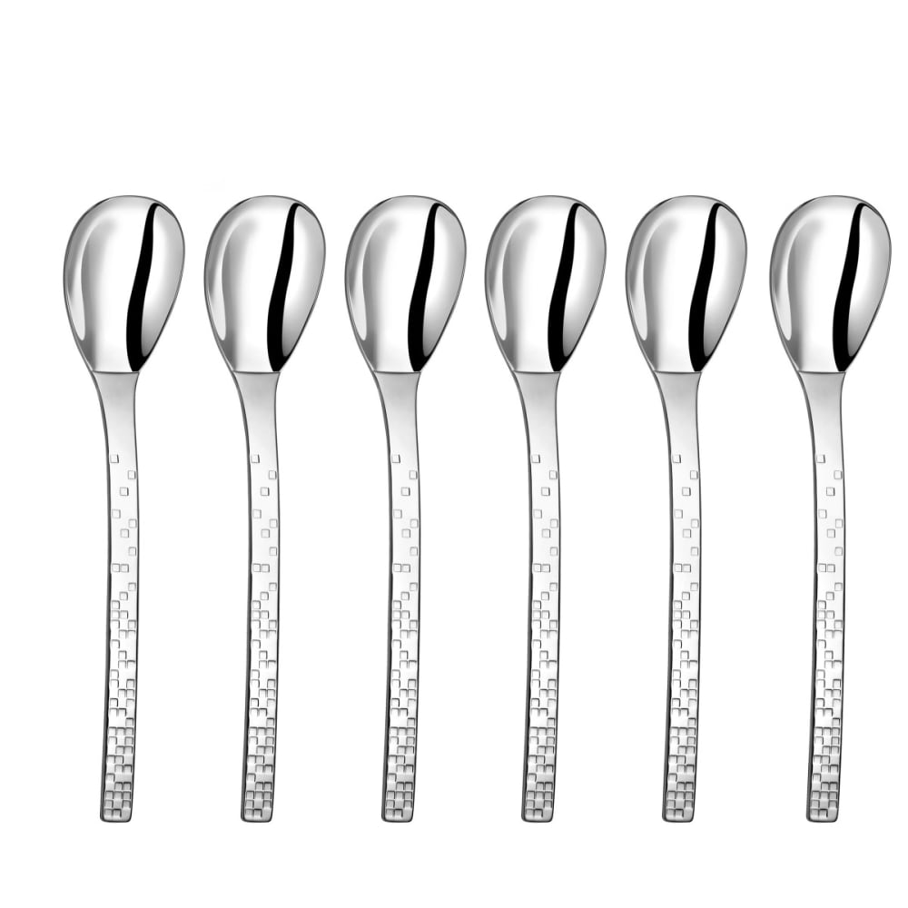 Cuillère à café en acier inoxydable - lot de 6 Cuillère à café en acier inoxydable - lot de 6