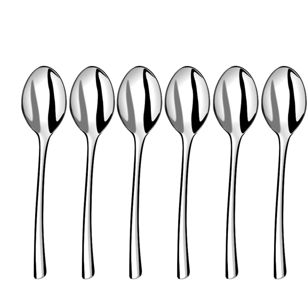Cuillère à café en acier inoxydable - lot de 6
