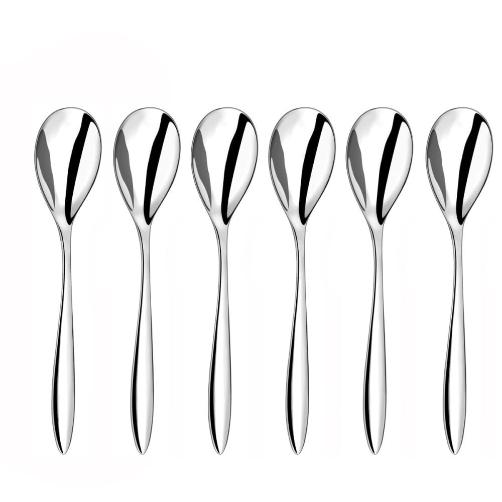 Cuillère à café en acier inoxydable - lot de 6 Cuillère à café en acier inoxydable - lot de 6