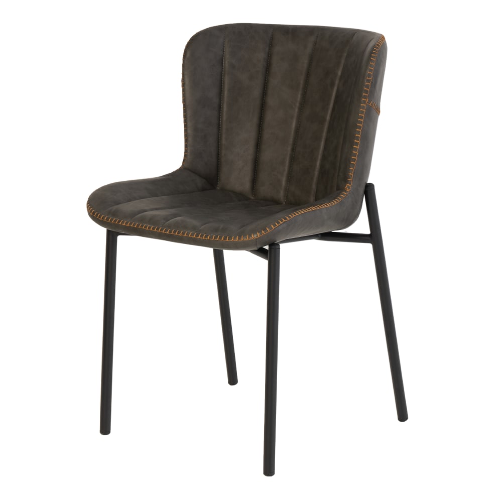 Chaise de salle à manger - cuir