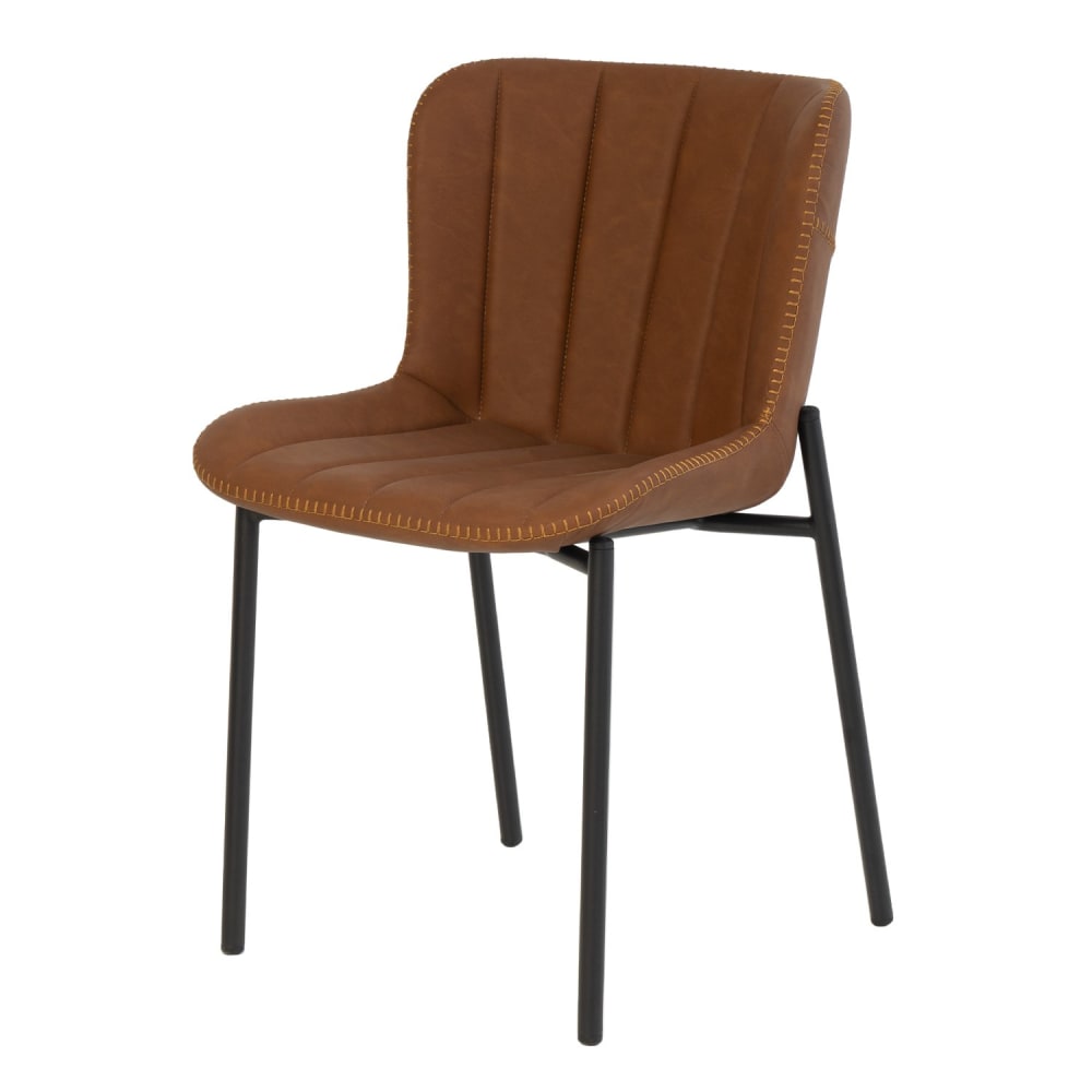 Chaise de salle à manger - cuir