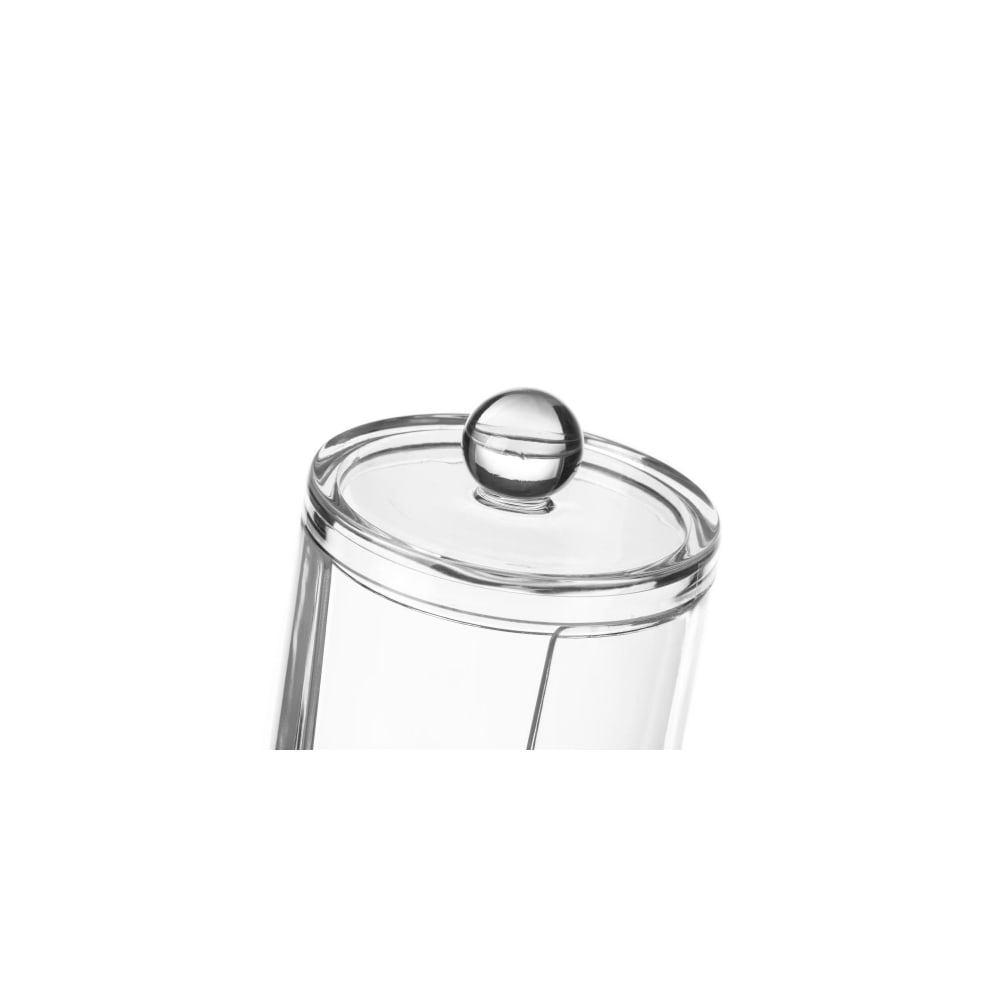 Distributeur de coton à démaquiller en acrylique transparent — vue 3