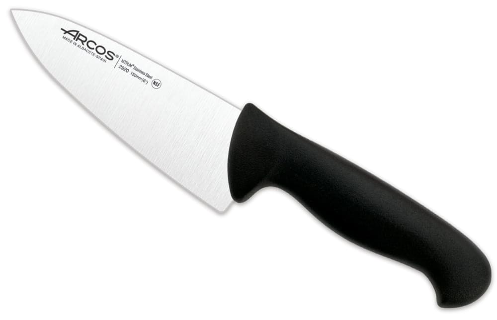 Arcos Cuchillo cocinero de acero inoxidable
