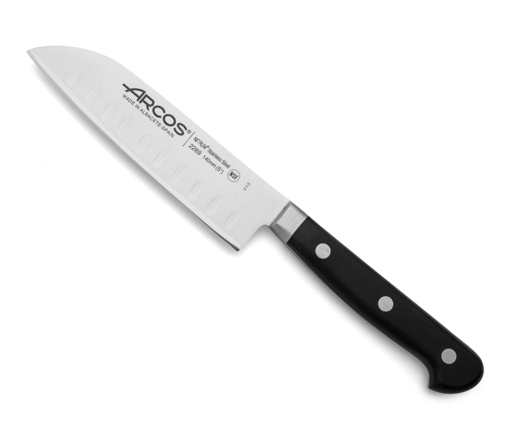 Arcos Cuchillo santoku acero inoxidable forjado