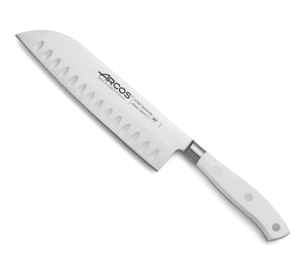 Arcos Cuchillo santoku acero inoxidable forjado