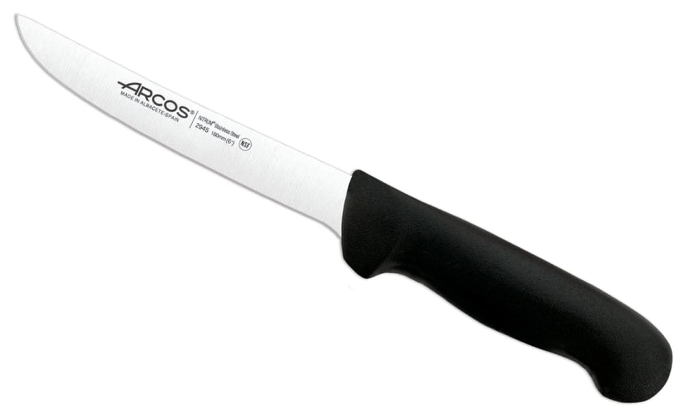 Couteau à Désosser 16 cm Noir - 2900 Couteau à Désosser 16 cm Noir - 2900