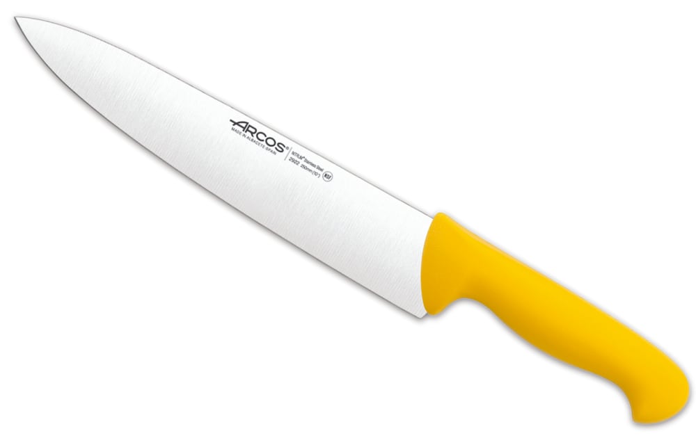 Arcos Cuchillo cocinero de acero inoxidable