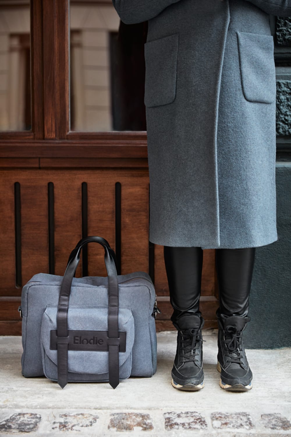 Sac à langer à anses Signature bleu Juniper Blue - Maisons du Monde
