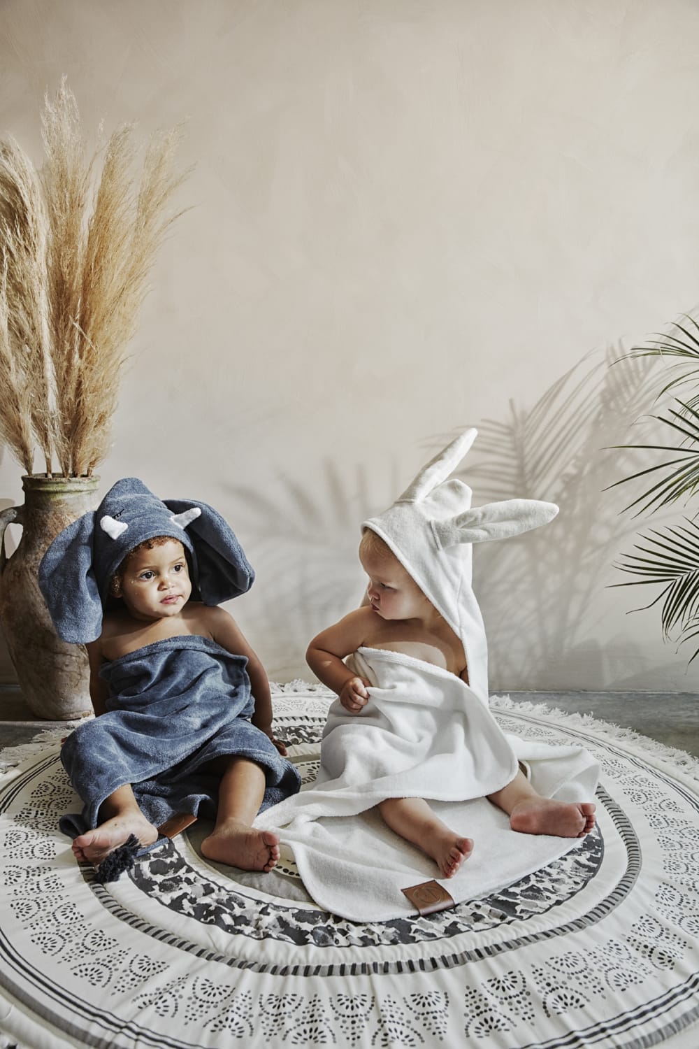 Cape de bain lapin Vanilla (Elodie Details) - Image 1