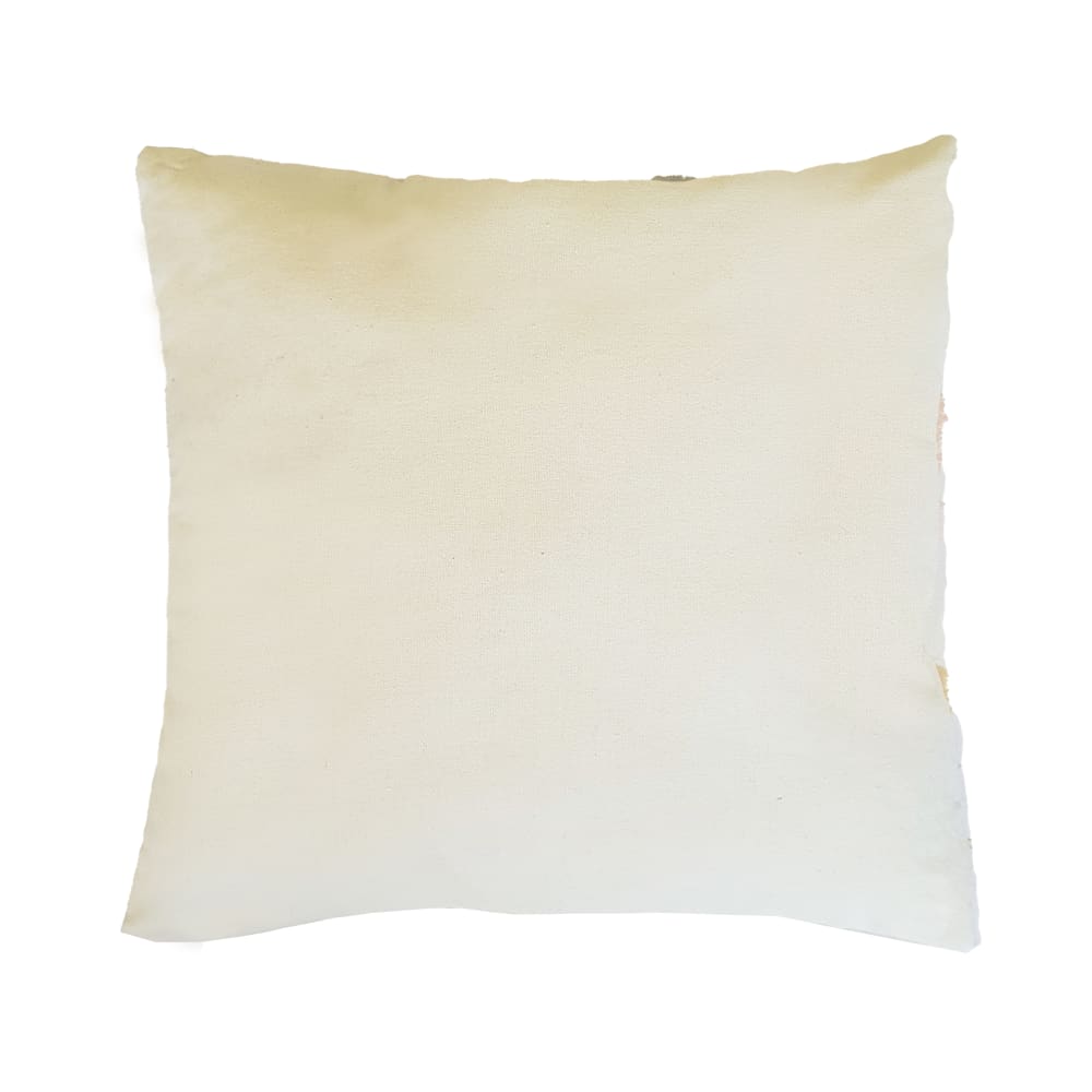 2 Fundas de cojín relieve felpa multicolor 40x40 cm - Maisons du Monde