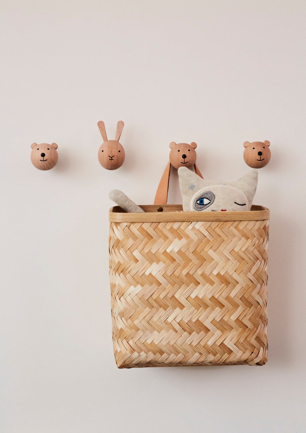 Crochet lapin en bois H8cm (Oyoy Mini) - Image 2