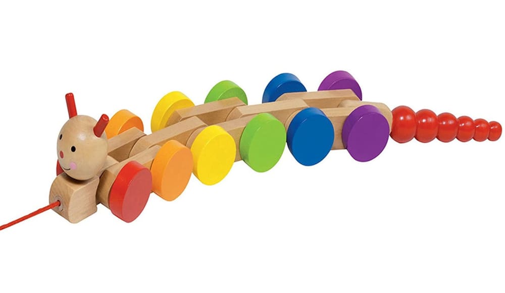 Oruga de arrastre nila de madera