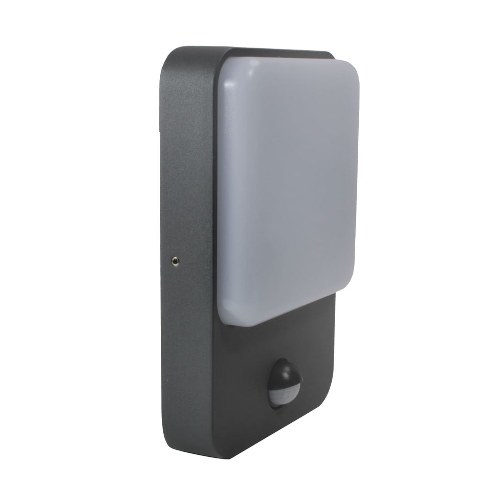Aplique led con sensor de movimiento negro de acrílico - Maisons du Monde