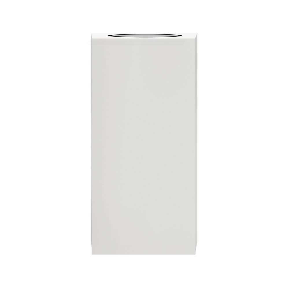 Aplique de pared exterior 2 luces blanco de aluminio - Maisons du Monde