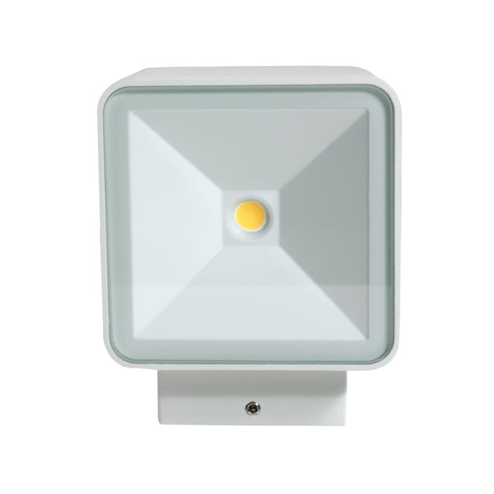 Aplique de exterior led 2x6w blanco de aluminio - Maisons du Monde