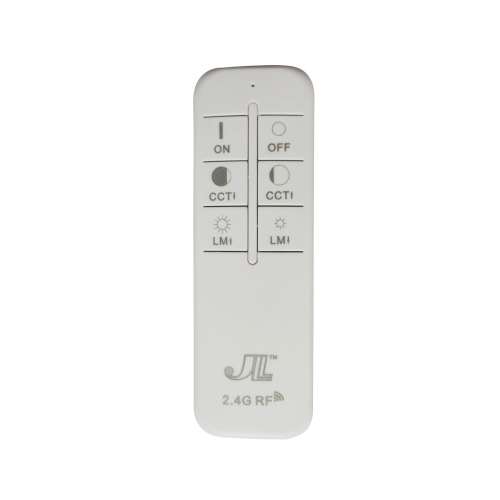Plafonnier LED acrylique beige 40W avec télécommande — vue 4
