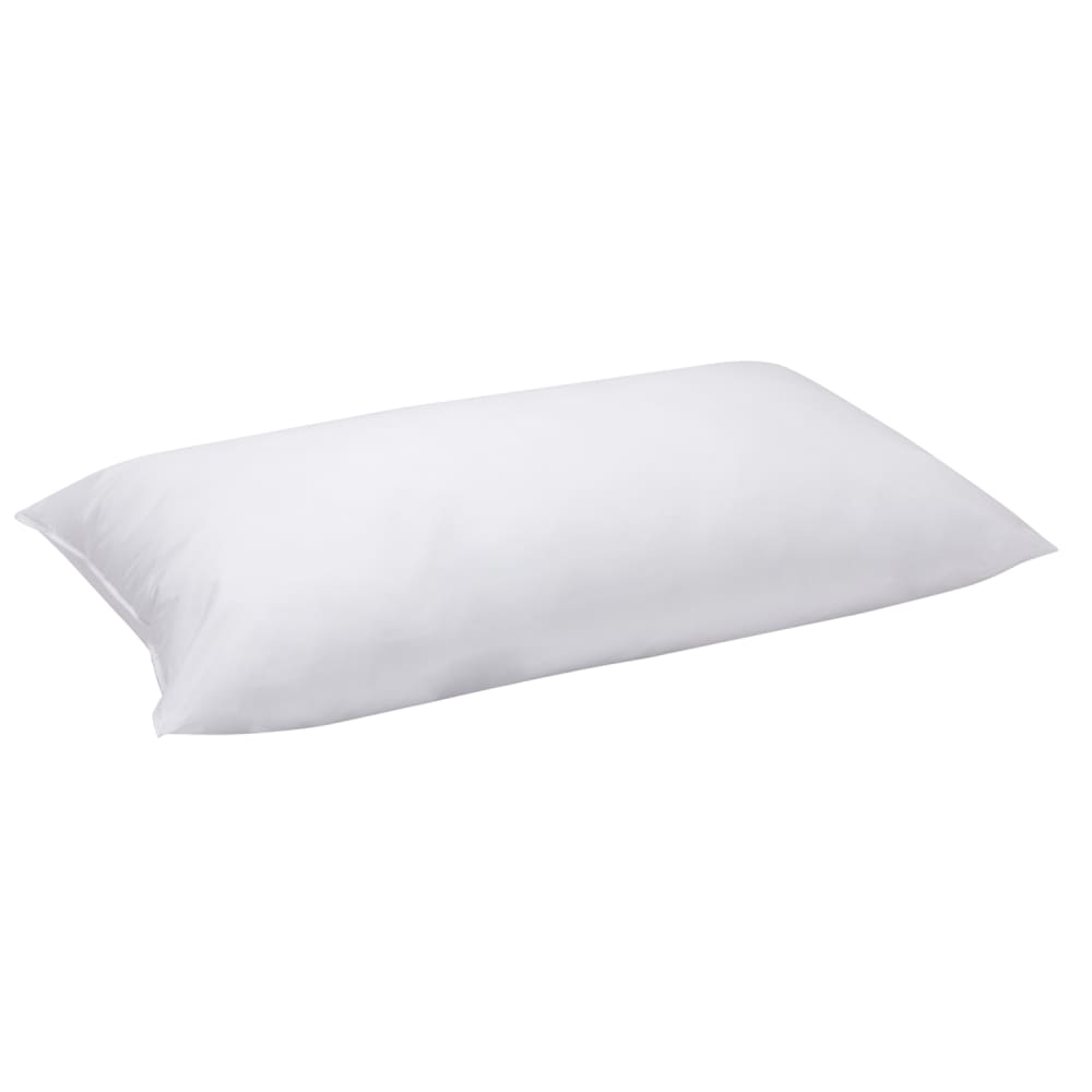 Cuscino in fibra con sensazione di gel 70x40cm - Modello Classico chic - Bianco - PES - Poliestere