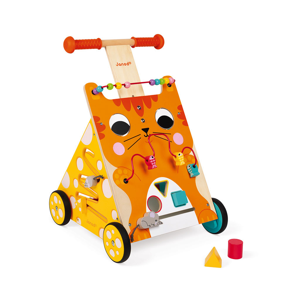 Chariot multi-activités - chat