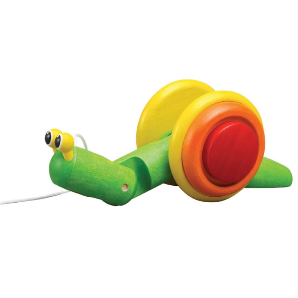 PLAN TOYS Schnecke GRÜN HOLZ Baby
