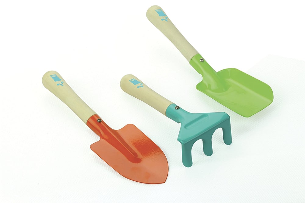 Pequeñas herramientas de jardinería para niños
