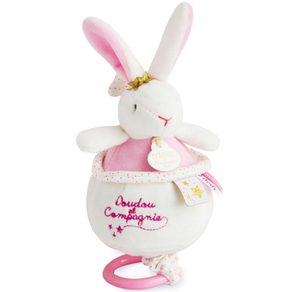 Conejo de peluche musical flores - Maisons du Monde