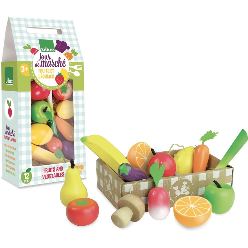 Set de Fruits et Légumes Jour de Marché
