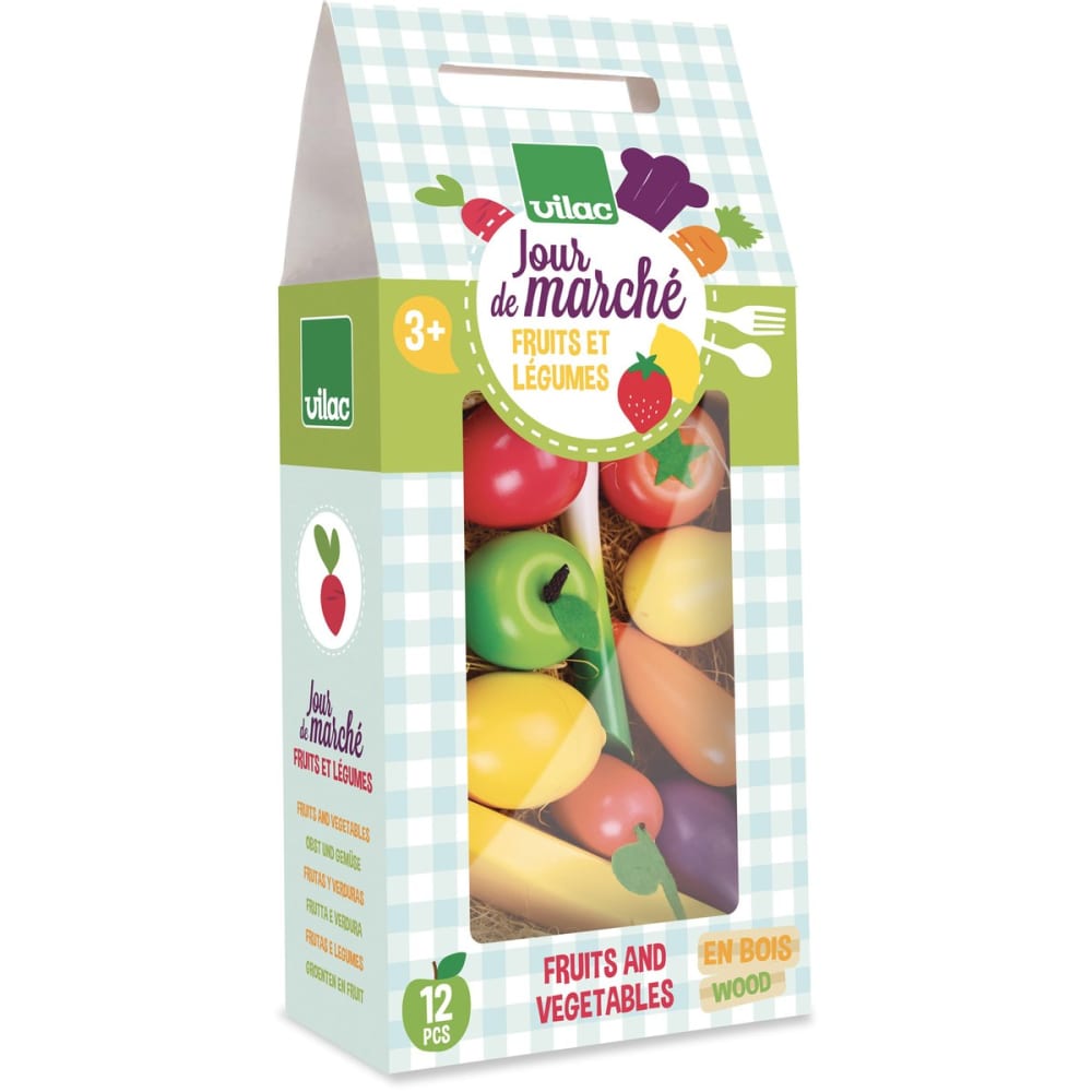 Set de fruits et légumes jour de marché - Maisons du Monde