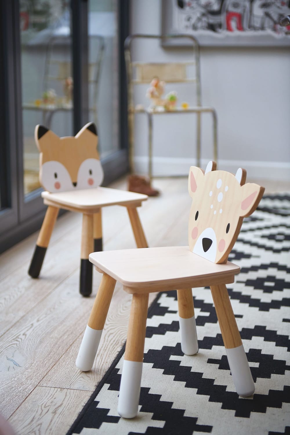 Chaise forêt Beige 30 x 30 x 48 cm (Tender Leaf Toys) - Image 2