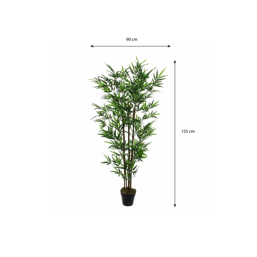 Pianta artificiale verde h155xb90xl90cm - Mica Decorations