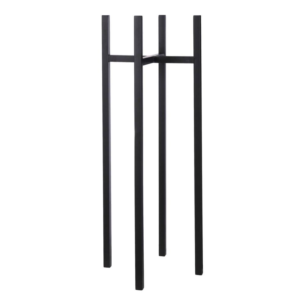 Soporte para plantas ascot negro h95xb37.5xl37.5cm