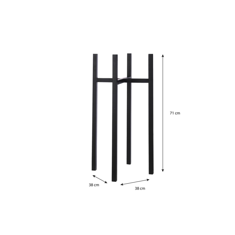 Soporte para plantas ascot negro h71xb37.5xl37.5cm - Maisons du Monde