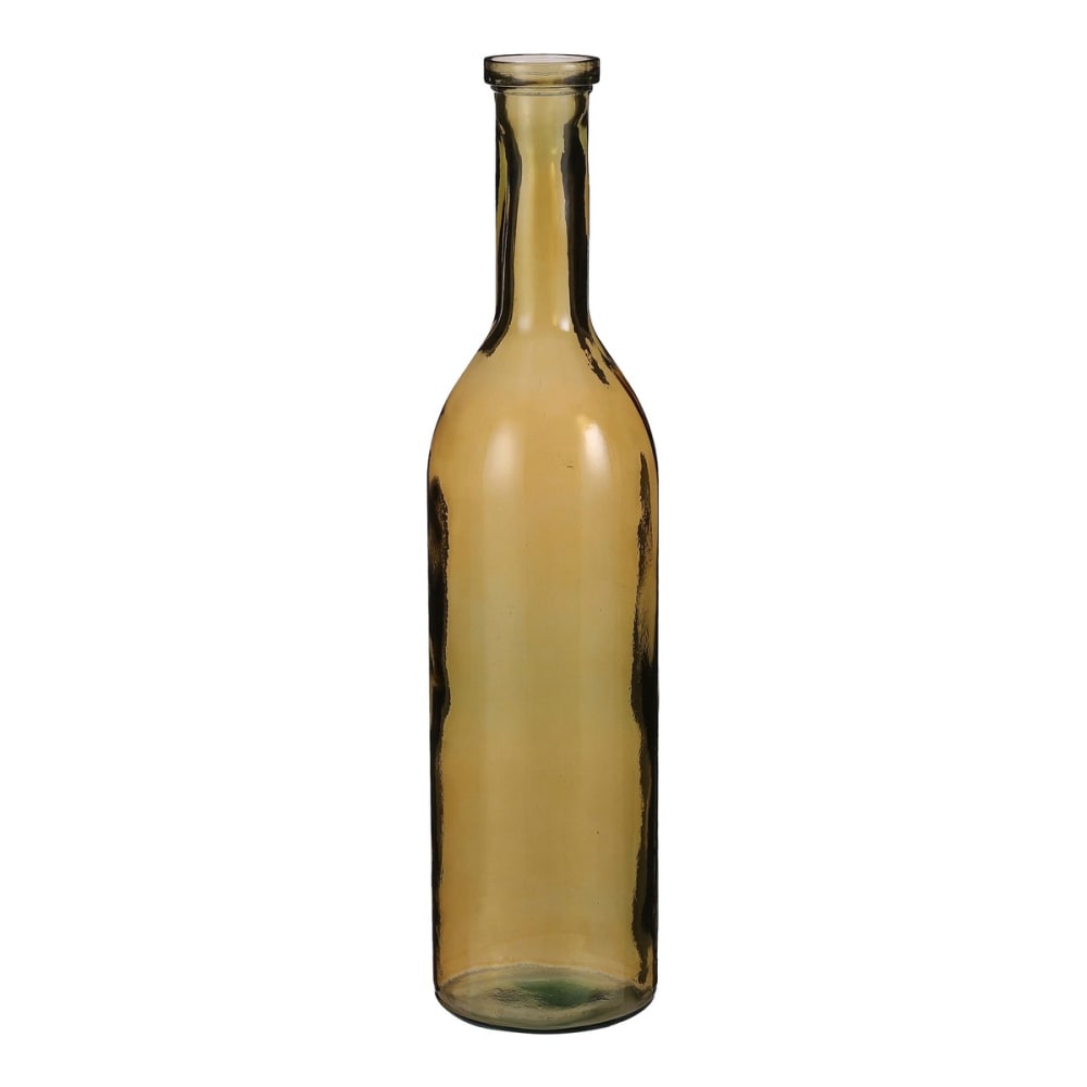 Bottiglia decorativa rioja ochre h75xb18xl18cm - Modello Vintage - Giallo - Vetro