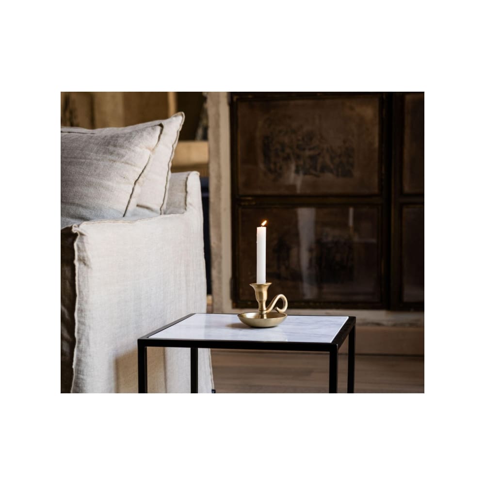 Chandelier en aluminium doré 14x14x10cm - Maisons du Monde