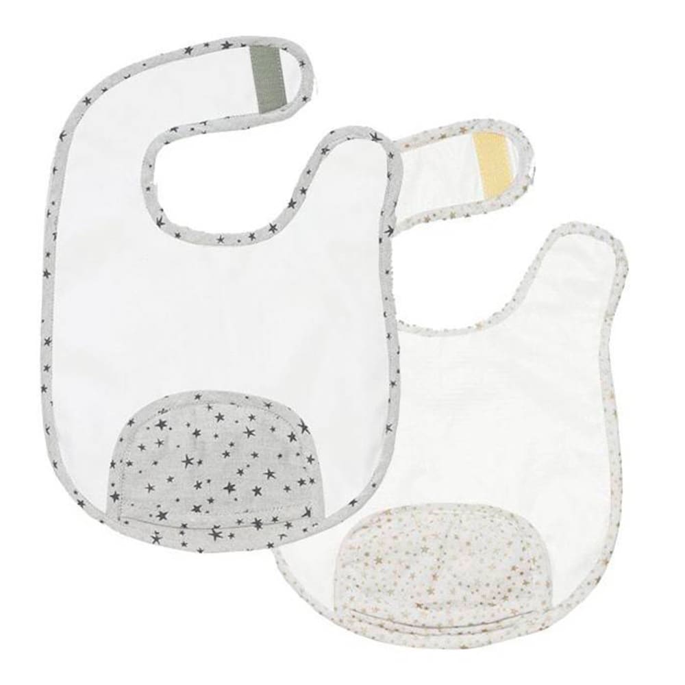 Pack de baberos polipiel dorado y cobrizo(x2) - Maisons du Monde