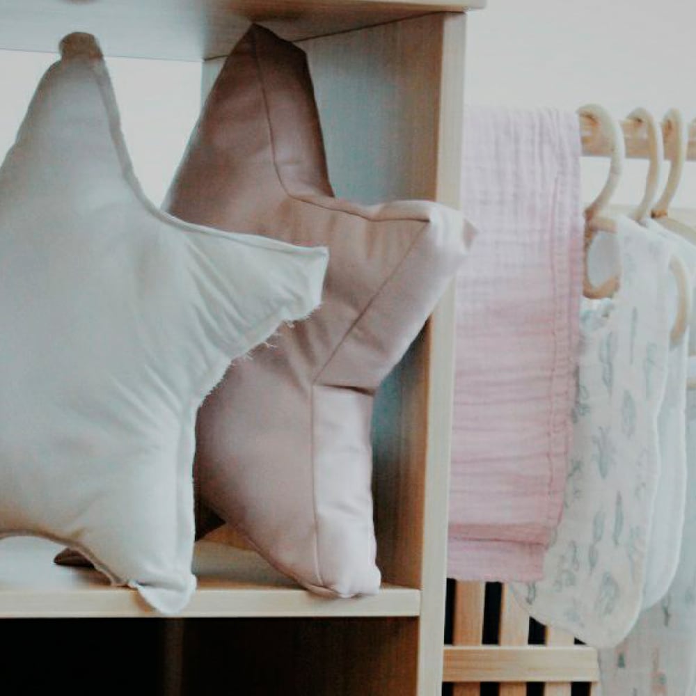 Cojín estrella polipiel - Maisons du Monde