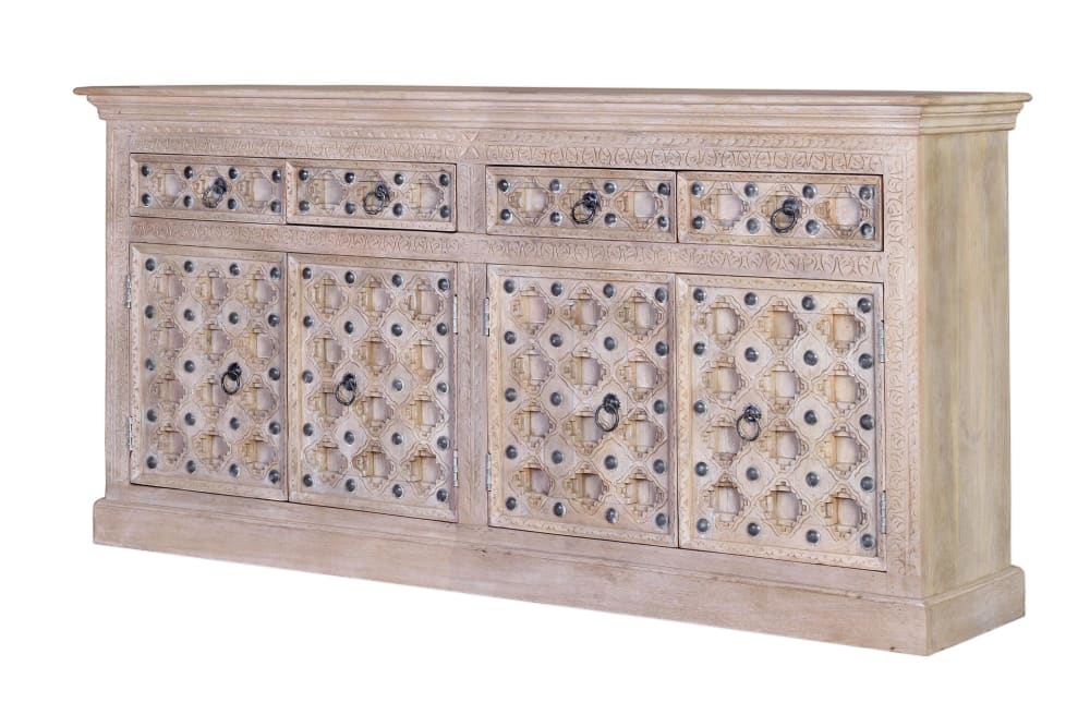 Buffet en manguier naturel