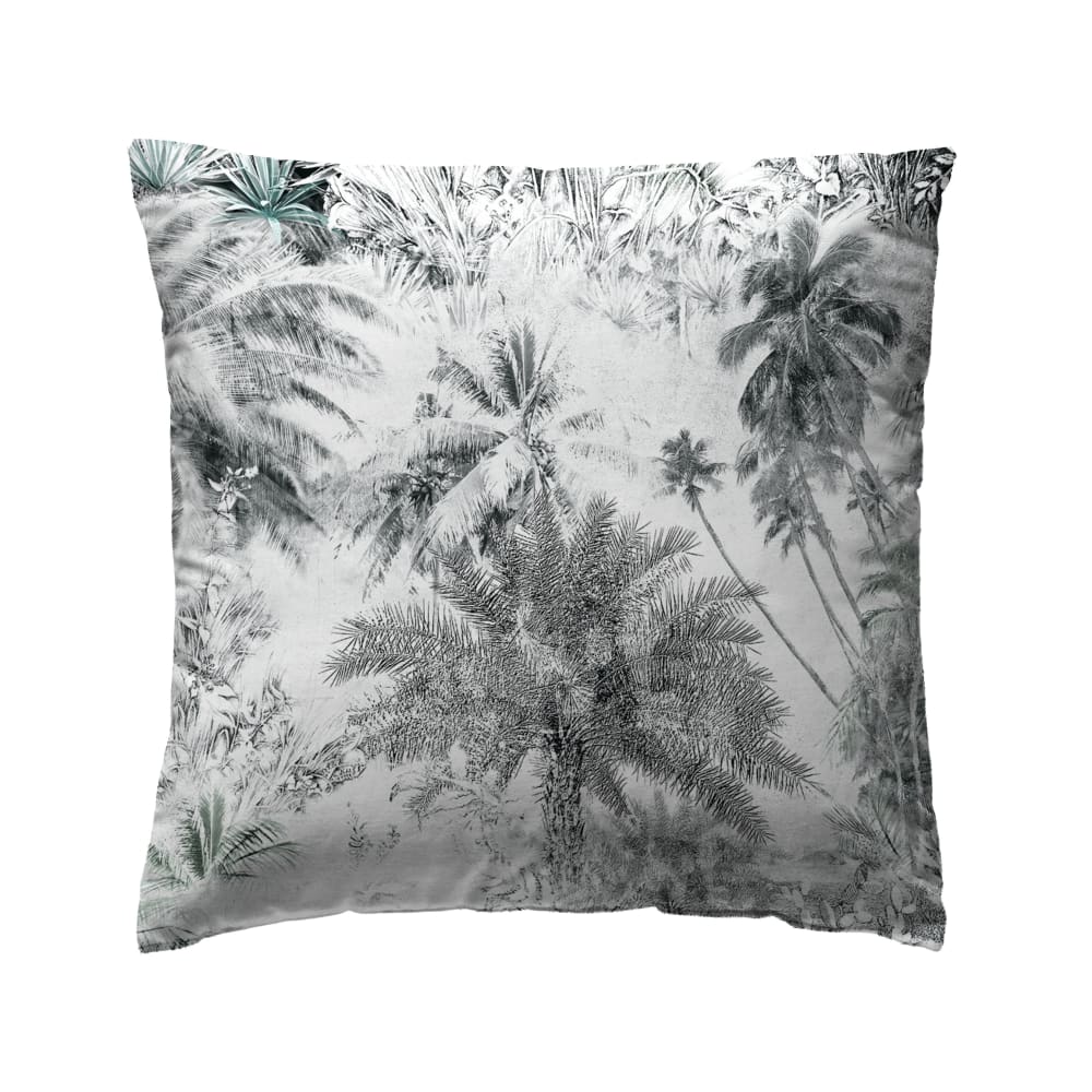 Funda de cojín 100% algodón con estampado floral 65x65 cm